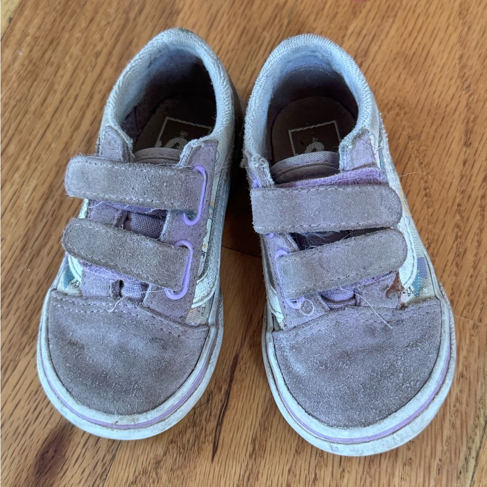 Vans Kids Sneakers - Purple and Gray
